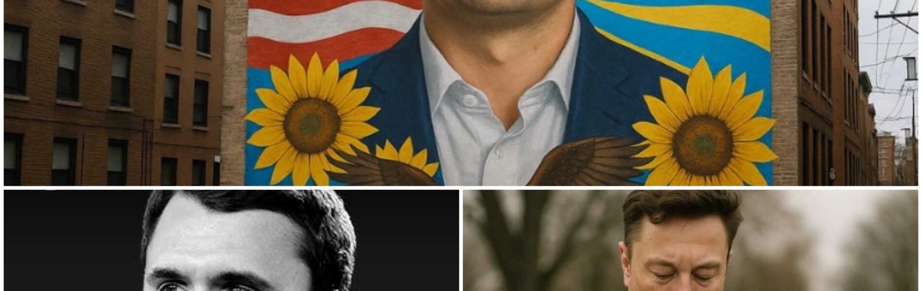BREAKING: Elon Musk Donates $1M for 300 Charlie Kirk Murals — But His Chilling Secret Message Left America Speechless… Just hours after news of Kirk’s fatal sh00ting rocked the nation, Musk made the shocking donation — and the phrase he ordered to be engraved on every mural is sparking fierce debate across the country…