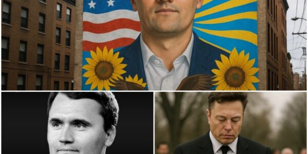 BREAKING: Elon Musk Donates $1M for 300 Charlie Kirk Murals — But His Chilling Secret Message Left America Speechless… Just hours after news of Kirk’s fatal sh00ting rocked the nation, Musk made the shocking donation — and the phrase he ordered to be engraved on every mural is sparking fierce debate across the country…