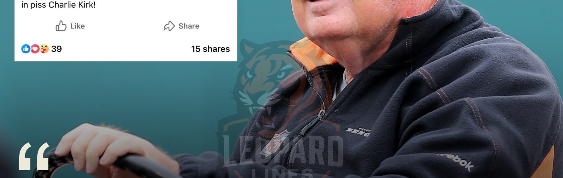Bengals CEO Mike Brown fired a cashier working at Paycor Field after she mocked Charlie Kirk's death with a post saying "rest in p!ss." Kudos to the Cincinnati Bengals for their swift action and strong words.