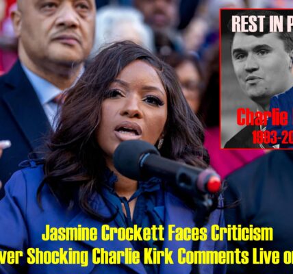 Jasmine Crockett Under Fire: Explosive On-Air Comments About Charlie Kirk Spark National Controversy