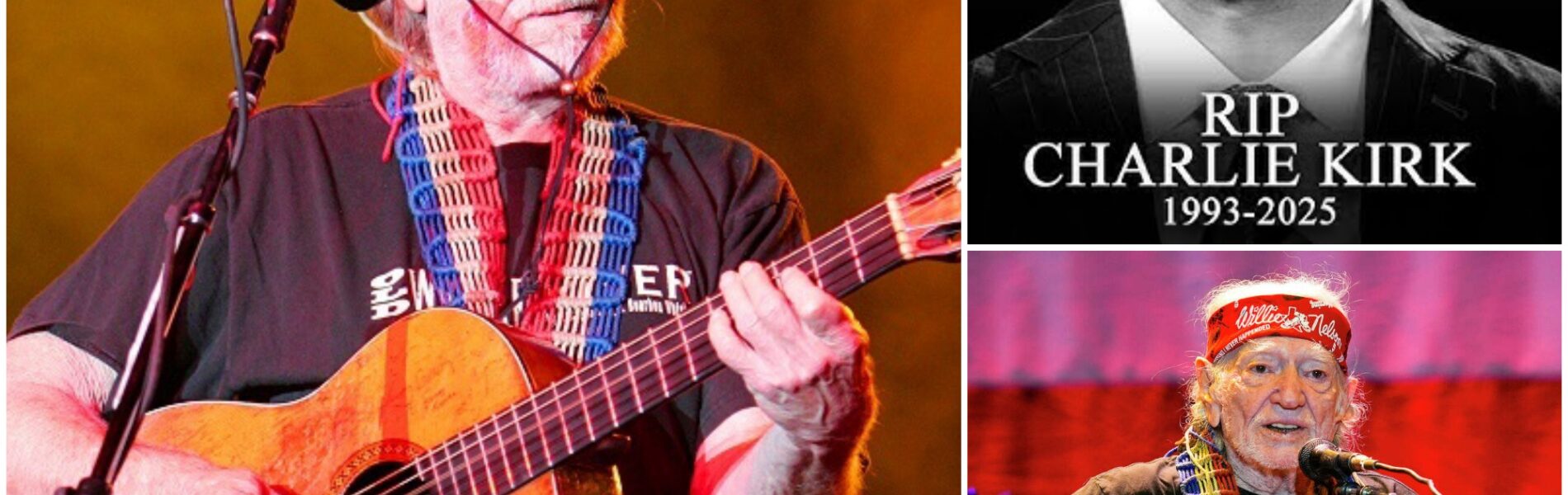 Willie Nelson Reacts to Charlie Kirk’s Shocking Death: A Voice of Unity in Silence and Song