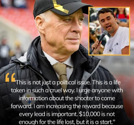 BREAKING: Art Rooney II. Increases Reward to $10,000 for Charlie Kirk Shooter — When Fans Asked If He Denied His Sexual Orientation While Constantly Siding with Anti-LGBT Protesters? He Responded with Two Words That Shocked Everyone.