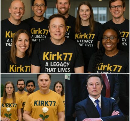 MEMORIAL SHIRT: Elon Musk Drops Powerful Tribute for Charlie Kirk 🔥 Every Tesla & SpaceX employee will wear a bold tee with “Kirk77: A Legacy That Lives.” Musk calls it a vow — a promise to carry Kirk’s fire, fight, and fearless spirit forward…