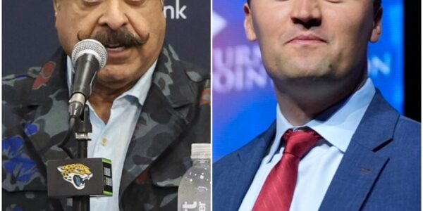 BREAKING NEWS: After the shocking assassination of Charlie Kirk for his alleged anti-LGBT stance, the Jacksonville Jaguars’ owner Shad Khan has stunned the entire NFL community by not only commemorating Kirk but also making a bold and controversial statement: “We will ban all LGBT-related propaganda inside EverBank Stadium starting next season.” This historic declaration has left Florida fans divided, sent shockwaves through the league, and raised burning questions about what drove him to take such a drastic stand…