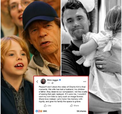 Mick Jagger Calls for Compassion: “Don’t Share the Violence — Share the Love”