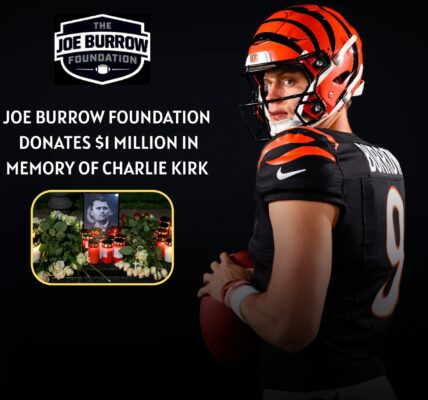 The Joe Burrow Foundation has quietly donated $1 million to do something "special" with Charlie Kirk across the United States with a strong message "A Lighthouse In Fighting LGBT and WOKE" - An action that has been praised and appreciated by fans and people across the country...