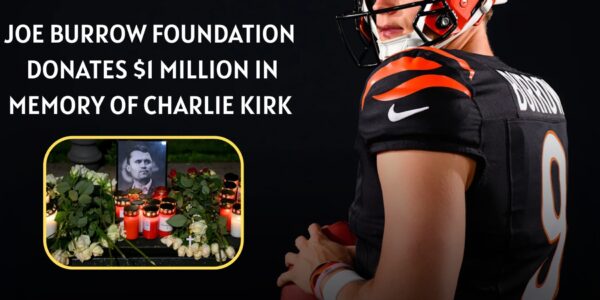 The Joe Burrow Foundation has quietly donated $1 million to do something "special" with Charlie Kirk across the United States with a strong message "A Lighthouse In Fighting LGBT and WOKE" - An action that has been praised and appreciated by fans and people across the country...
