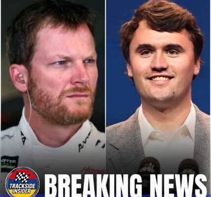 BREAKING: NASCAR superstar Dale Earnhardt Jr. was visibly shaken as he appeared at Utah Valley University in Orem, Utah, where he had come to support Charlie Kirk at Turning Point USA’s “American Comeback Tour.” Kirk had recently praised Dale for his “courage and conviction” in standing tall against criticism — but nothing could prepare him for what came next. Fighting back tears, Dale recounted, “I was completely numb when I heard that gunshot and saw Charlie go down. Just minutes before, he had handed me a letter and told me to keep it safe… and what was inside left me speechless.”