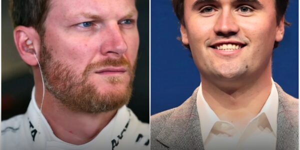 BREAKING: NASCAR superstar Dale Earnhardt Jr. was visibly shaken as he appeared at Utah Valley University in Orem, Utah, where he had come to support Charlie Kirk at Turning Point USA’s “American Comeback Tour.” Kirk had recently praised Dale for his “courage and conviction” in standing tall against criticism — but nothing could prepare him for what came next. Fighting back tears, Dale recounted, “I was completely numb when I heard that gunshot and saw Charlie go down. Just minutes before, he had handed me a letter and told me to keep it safe… and what was inside left me speechless.”