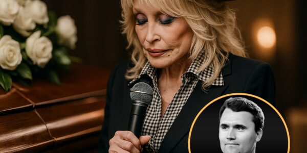 Dolly Parton Breaks Her Silence — A Tribute to Charlie Kirk. The news shook the country world, and Dolly felt it deep in her heart. At her next show, the lights faded, and the room fell still. Clutching her rhinestone guitar, Dolly softly said: 💬 “We didn’t always see eye to eye… but I admired the courage in that young man’s heart. This one’s for you, Charlie.” Then she sang a tender, tear-filled version of “Coat of Many Colors,” turning the stage into a sanctuary of grief and love — a heartfelt farewell from one icon to another.