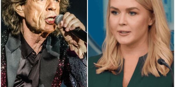 “Sit Down, Barbie.” — Mick Jagger Silences Karoline Leavitt on Live TV With a Brutal Truth