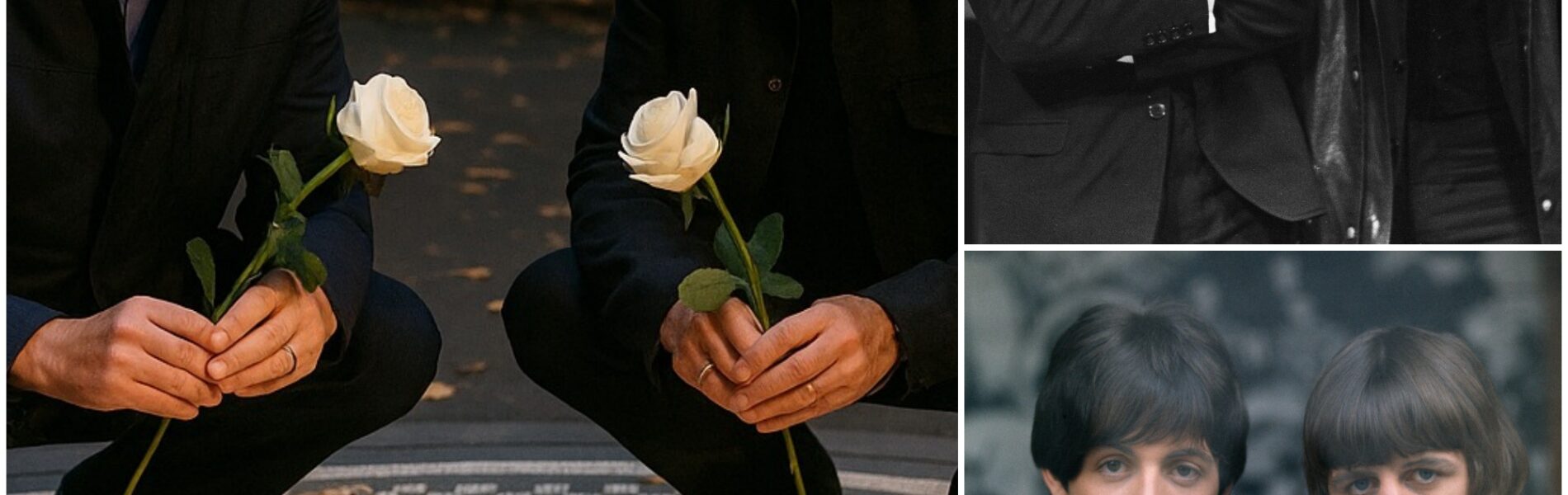 “Tears at Twilight: Paul & Ringo Sneak to John Lennon’s Memorial — Hidden Visit Sparks Emotional Shock in New York Fans!”