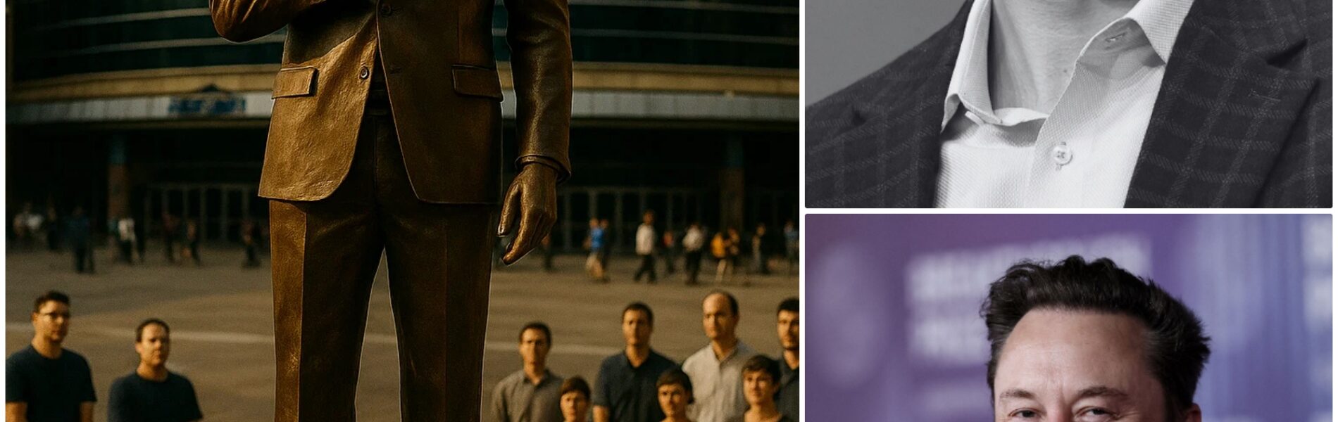After the shocking news of Charlie Kirk's de@th, Elon Musk made an unprecedented move by partnering with the owner of the Detroit Lions to donate $2.5 million for a massive bronze statue at Ford Field stadium to honor and celebrate Kirk's legacy. However, it was the mysterious message that Musk insisted on engraving on the statue's base that left the entire United States stunned...