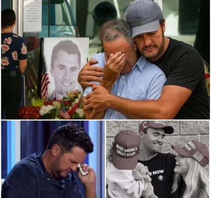 HEARTBREAK IN PHOENIX: Luke Bryan Comforts Charlie Kirk’s Father at Emotional Memorial…