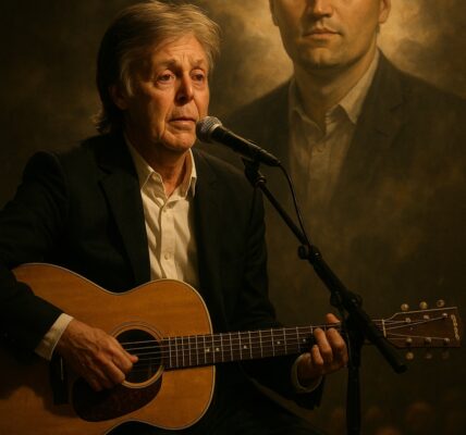 Paul McCartney turned his London concert into an unforgettable tribute 💔 He stopped mid-performance, voice heavy with emotion, as he spoke about the shocking loss of Charlie Kirk, calling him “a young man of courage, conviction, and heart.” McCartney then dedicated “Let It Be” to Kirk, and the entire stadium rose to their feet, singing along through tears in a powerful moment of unity.