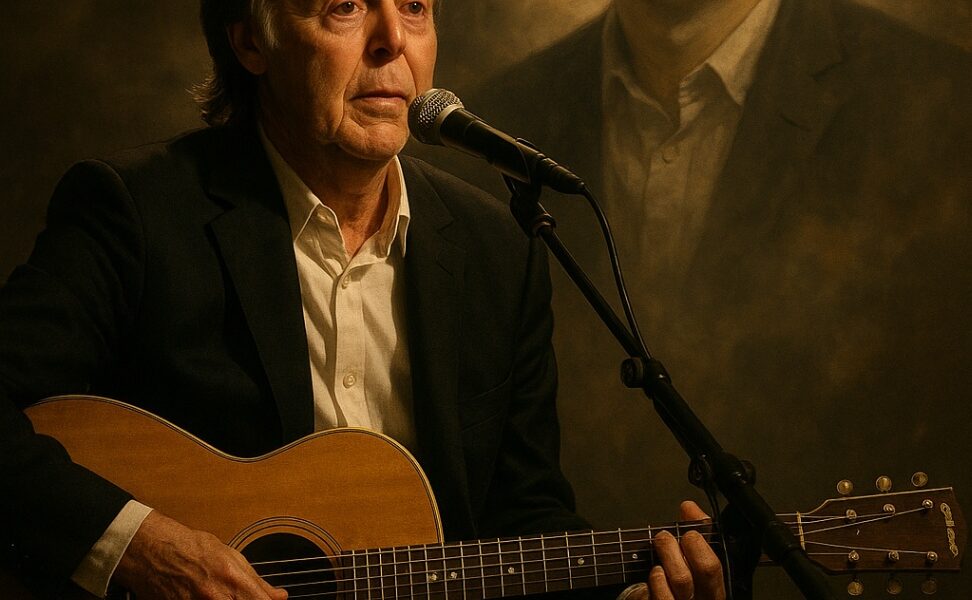 Paul McCartney turned his London concert into an unforgettable tribute 💔 He stopped mid-performance, voice heavy with emotion, as he spoke about the shocking loss of Charlie Kirk, calling him “a young man of courage, conviction, and heart.” McCartney then dedicated “Let It Be” to Kirk, and the entire stadium rose to their feet, singing along through tears in a powerful moment of unity.