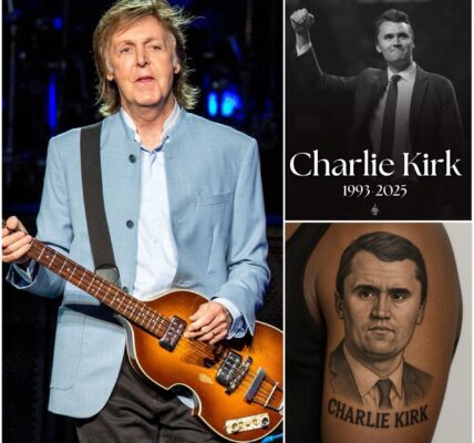 BREAKING NEWS: Paul McCartney reveals he will get a tattoo of the late Charlie Kirk on his arm to honor the fallen figure, saying: “His passion and courage have inspired me for years, and carrying this with me feels like keeping his spirit alive…”