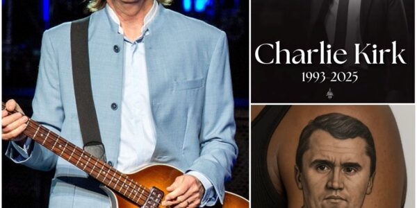 BREAKING NEWS: Paul McCartney reveals he will get a tattoo of the late Charlie Kirk on his arm to honor the fallen figure, saying: “His passion and courage have inspired me for years, and carrying this with me feels like keeping his spirit alive…”