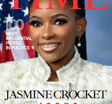 CONGRATULATIONS: Congresswoman Jasmine Crockett has just been named one of the 100 most influential people in politics by TIME magazine — but the story behind this milestone might just surprise you…