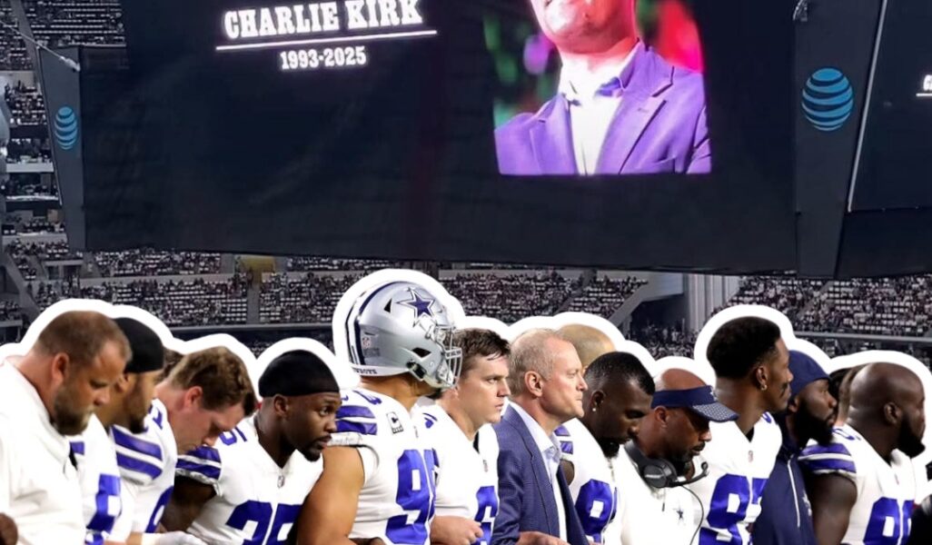STUNNING TRIBUTE: Dallas Cowboys Honor Charlie Kirk With Stadium-Wide Silence That Left Fans in Tears