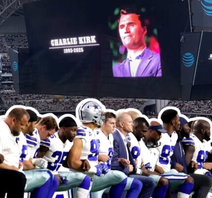 STUNNING TRIBUTE: Dallas Cowboys Honor Charlie Kirk With Stadium-Wide Silence That Left Fans in Tears