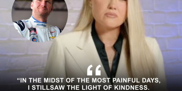 JUST IN 🏁💔: Amid the irreparable loss of Charlie Kirk, wife Erika choked up in tears as she sent a heartfelt thank you to the legend Dale Earnhardt Jr. After the tragedy, Earnhardt Jr. quietly made a surprising, humane gesture