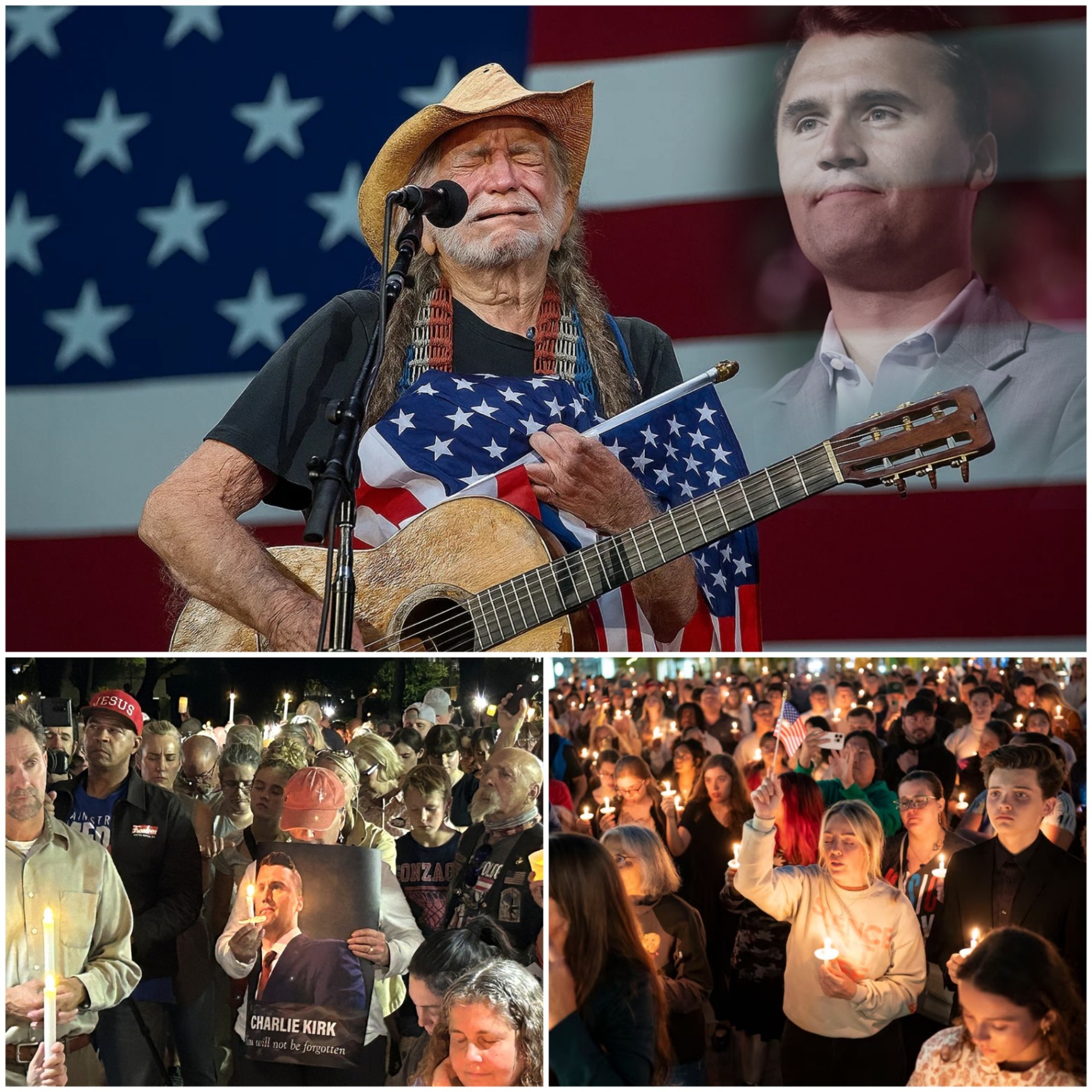 Willie Nelson’s Heartfelt Free Concert in Chicago Honors Charlie Kirk’s Legacy