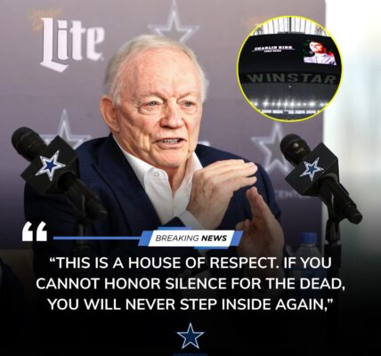 Jerry Jones Issues Lifetime Ban After Disruption During Cowboys’ Tribute to Charlie Kirk