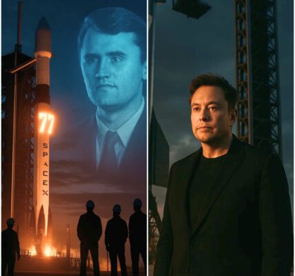 MISSION MEMORY: Elon Musk shocked the public after announcing that every spacecraft launched in 2026 will bear the number #77—a profound tribute to the recently slain activist Charlie Kirk. “#77 is no longer just a number, but a legacy. Each rocket will soar with his spirit, a reminder that his fight for America lives among the stars,” Musk declared, prompting the online community to proclaim that…