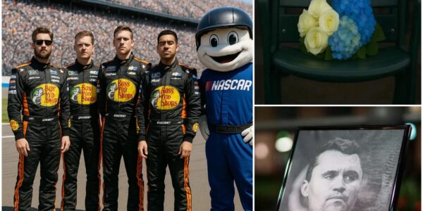 BREAKING: NASCAR Leaves Empty Pit Box in Memory of Charlie Kirk – “Forever on the Track”. At Daytona, one pit box now stands forever empty, marked with a gleaming plaque reading: “Forever on the Track – Charlie Kirk.” Each race, drivers roar past in tribute, engines thundering like a salute, reminding fans that Kirk’s spirit still rides with NASCAR every single lap.