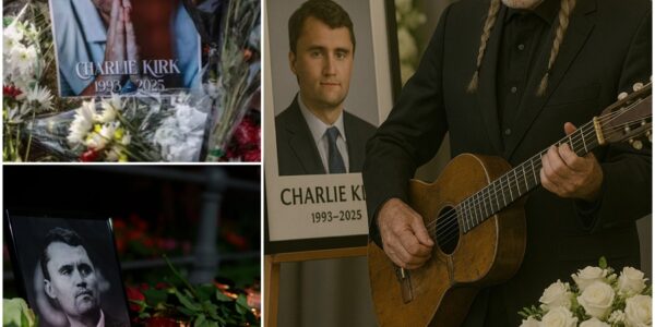 “Rest Easy, Son”: Willie Nelson’s Tearful Farewell to Charlie Kirk Leaves Nation Speechless