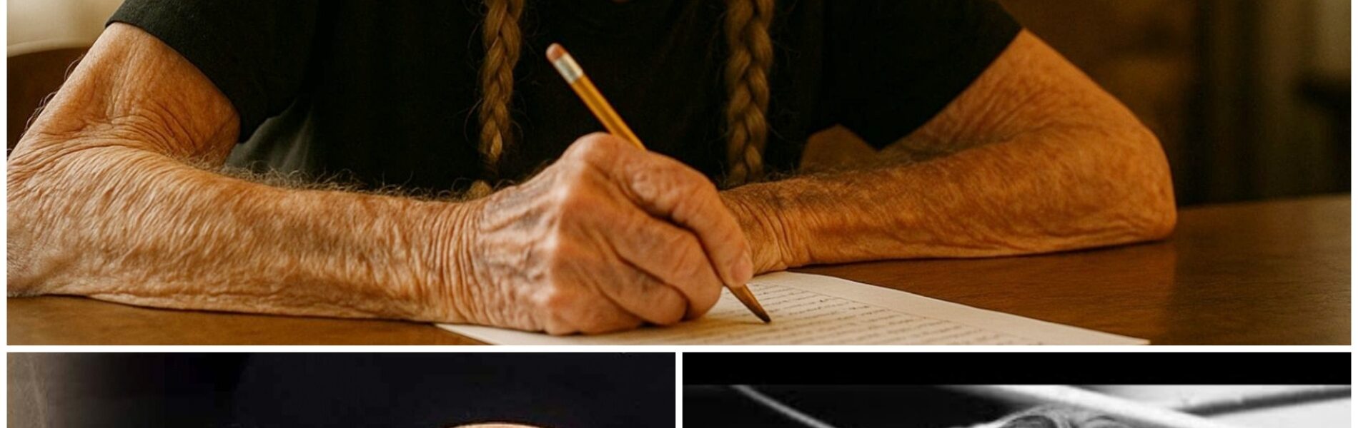 A Love Story’s Final Song: At 92, Willie Nelson steps out of the spotlight, dedicating his final ballad to the woman he’s loved. Now at his Luck Ranch, he plays his old guitar on the porch where they once watched sunsets, crafting a love letter through music, a farewell not to fans, but to her.