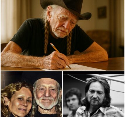 A Love Story’s Final Song: At 92, Willie Nelson steps out of the spotlight, dedicating his final ballad to the woman he’s loved. Now at his Luck Ranch, he plays his old guitar on the porch where they once watched sunsets, crafting a love letter through music, a farewell not to fans, but to her.