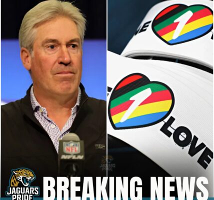 BREAKING: The NFL has officially cut ties with Stonewall, banning Jacksonville Jaguars captains from wearing pro-LGBTQ rainbow armbands and other rainbow imagery like shoelaces or wristbands on the field. The move follows a closed-door meeting with captains from all 32 teams Monday. Coach Doug Pederson quickly broke his silence…