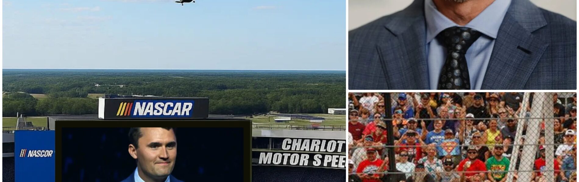 BREAKING: As the Flag Was Lowered in Memory of Charlie Kirk, NASCAR Performed a Spectacular Military Helicopter Flyover Over the Speedway, and the Crowd Was Elated. But an Unexpected Turn of Events Has Caused the Emotional Memorial Service to Face a Storm of Public Opinion. Dale Earnhardt Jr. Speaks Out...