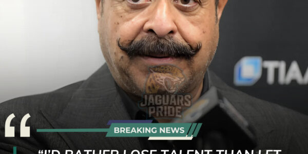 JAGUARS SHOCKER 🚨: Rookie immediately cut after fiery outburst on Charlie Kirk — calling him a r@cist, a f@scist mouthpiece, and a thre@t to LGBTQ, immigr@nts, and min0rities. Owner Shad Khan issued a rare, emotional statement: ‘I’d rather lose a player than allow hatred in our locker room. These toxic values have no place in the Jacksonville Jaguars organization!’