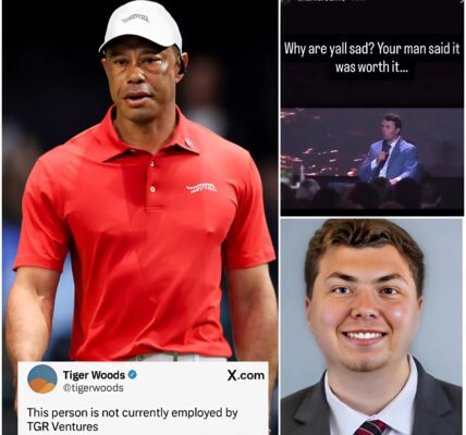 BREAKING NEWS: Tiger Woods' staff posted on social media celebrating Charlie Kirk's death, Tiger Woods' next action led to a bitter ending for him.
