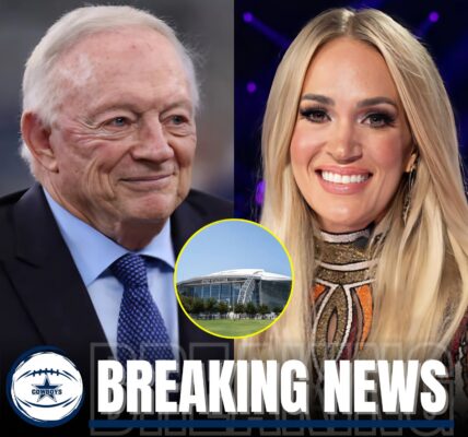 Jerry Jones Unites Cowboys Nation with a Historic Tribute to Charlie Kirk, Featuring Carrie Underwood’s Heartfelt Anthem