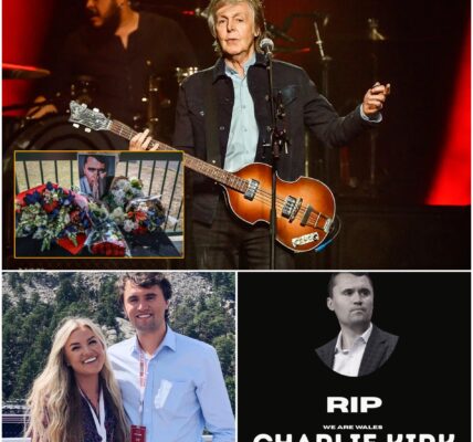 WORLD STOPS: Paul McCartney Cancels World Tour Flight — Delivers Unforgettable Tribute to Charlie Kirk! This morning, history froze as Sir Paul McCartney halted his private jet minutes before takeoff upon hearing of Charlie Kirk’s death. In a scene no one could have imagined, the Beatles legend walked onto the tarmac, guitar in hand, and played a single, heartbreaking note under the rising sun. Then came his final act — a silent gesture toward the sky that left millions sobbing and the world demanding to know what message the music icon had just sent.