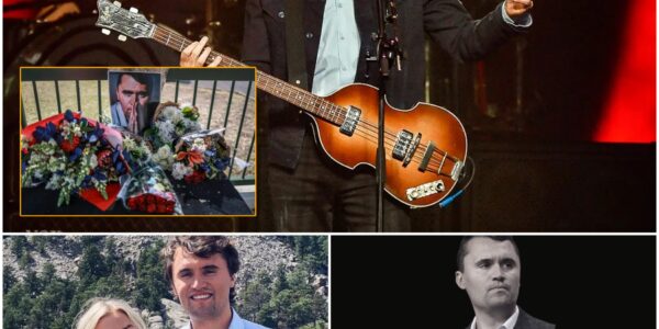 WORLD STOPS: Paul McCartney Cancels World Tour Flight — Delivers Unforgettable Tribute to Charlie Kirk! This morning, history froze as Sir Paul McCartney halted his private jet minutes before takeoff upon hearing of Charlie Kirk’s death. In a scene no one could have imagined, the Beatles legend walked onto the tarmac, guitar in hand, and played a single, heartbreaking note under the rising sun. Then came his final act — a silent gesture toward the sky that left millions sobbing and the world demanding to know what message the music icon had just sent.