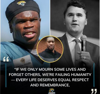 BREAKING: Jacksonville Jaguars star Travis Hunter has lashed out at the media for being "hypocritical", saying the death of Charlie Kirk has grabbed headlines while the memory of George Floyd's death has been ignored. "If the colors were reversed, the outrage would be endless - the double standard is disgusting," Hunter declared, sparking a heated national debate.