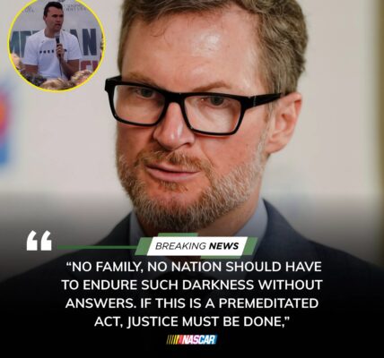 “This is a dark plan — it cannot possibly be a coincidence” — Dale Earnhardt Jr. Speaks Out After Charlie Kirk’s Death