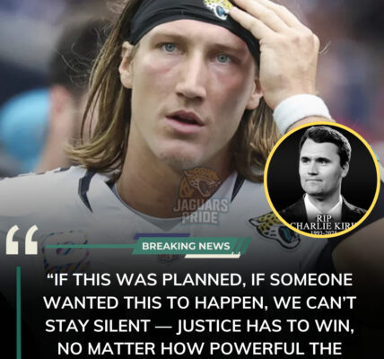 “This is bigger than football — it cannot be random,” Trevor Lawrence said, shaking the sports world after Charlie Kirk’s shocking de@th. The Jaguars star demanded answers, calling the tragedy “too calculated to ignore.” Fans were stunned when Lawrence pledged his full support to Kirk’s family, vowing to fund independent investigators to uncover the truth. “If there’s a plan behind this, justice must win,” he declared, igniting a firestorm of debate across the NFL and beyond.