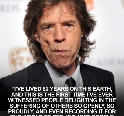Mick Jagger Speaks Out: Shockwaves After Rock Legend Condemns Online Celebrations of Tragedy