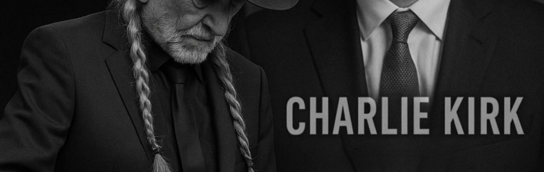 AN UNEXPECTED FAREWELL: Willie Nelson’s Tribute to Charlie Kirk Before 70,000 Hearts.Willie walked slowly to the center of the stage. He carried no fanfare, no spotlight chasing him—only silence heavy with expectation