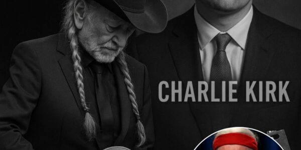 AN UNEXPECTED FAREWELL: Willie Nelson’s Tribute to Charlie Kirk Before 70,000 Hearts.Willie walked slowly to the center of the stage. He carried no fanfare, no spotlight chasing him—only silence heavy with expectation
