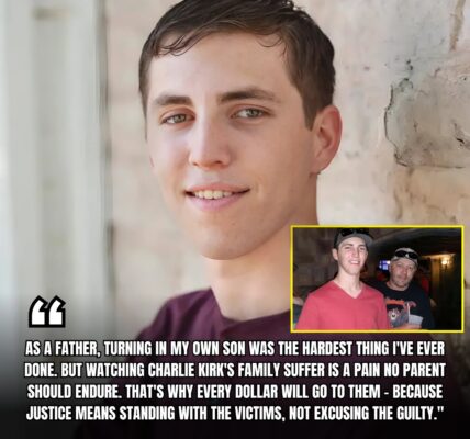 Father of Tyler Robinson Rejects $1.15M Reward, Donates Entire Sum to Charlie Kirk’s Family in Unprecedented Act of Redemption