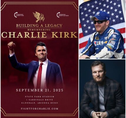 Dale Earnhardt Jr. Calls for Historic Tribute to Charlie Kirk: A Nation to Stand Together in Gratitude