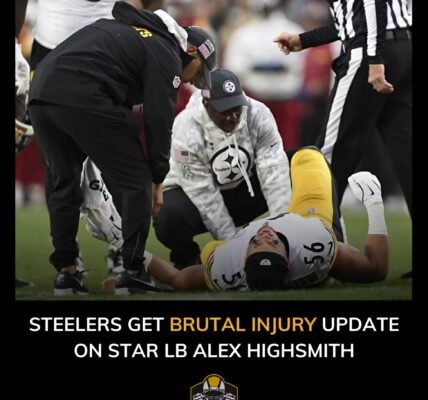 BREAKING NEWS: Pittsburgh Steelers Suffer Major Setback with Alex Highsmith's Injury