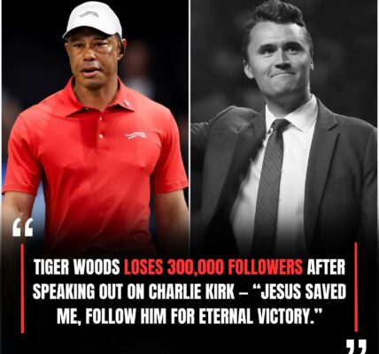 BREAKING NEWS: Tiger Woods stuns the golf world — “Golf must stay pure, no politics, stop dragging Charlie Kirk into this…” – fans and media in total shock!